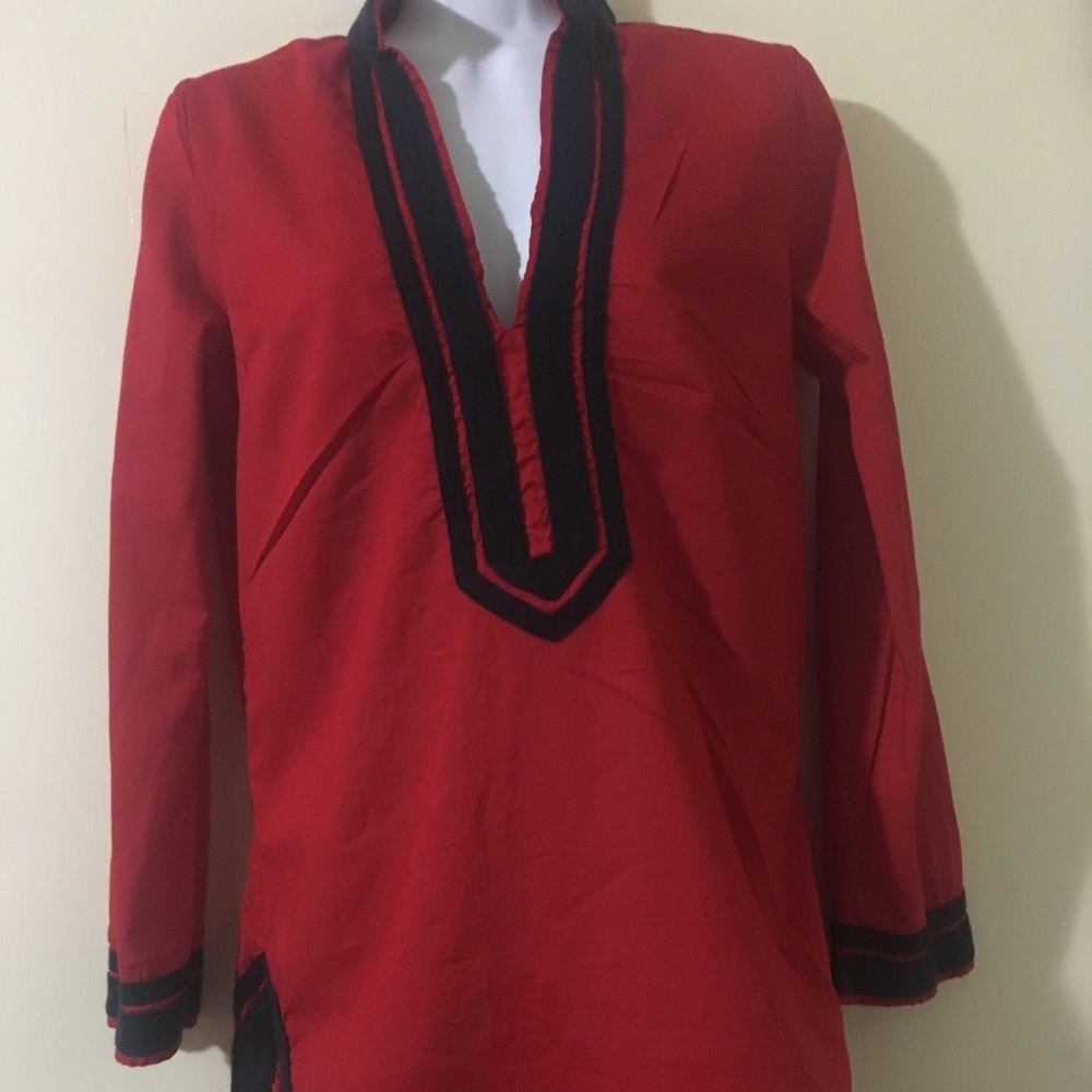 Red and Navy Tunic